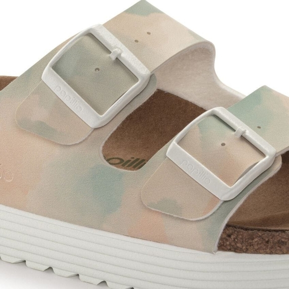 Birkenstock Arizona Flex Platform Sandals – Watercolor Pink/Blue (EU 37) NWT - Picture 8 of 8